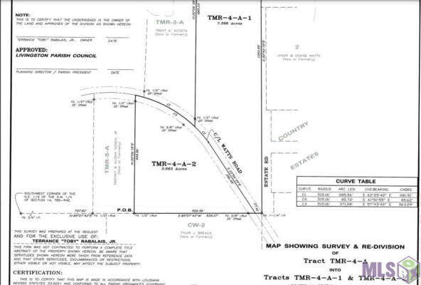 TMR-4-A-1 ESTATE RD, LIVINGSTON, LA 70754, photo 2 of 5