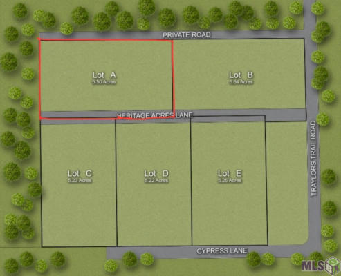 LOT A HERITAGE ACRES LN, ROBERT, LA 70455 - Image 1