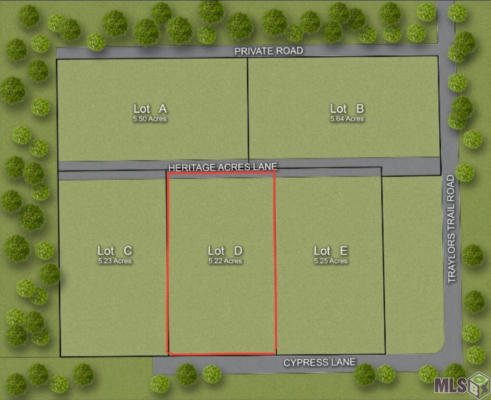 LOT D HERITAGE ACRES LN, ROBERT, LA 70455 - Image 1