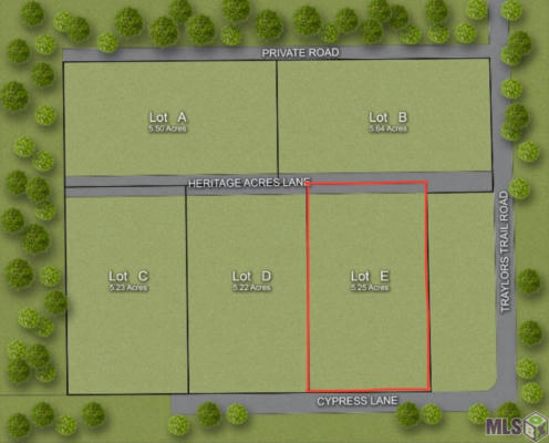 LOT E HERITAGE ACRES LN, ROBERT, LA 70455 - Image 1